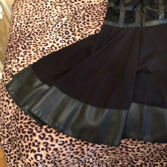 Woman’s black Bebe party dress - Picture 7 of 8